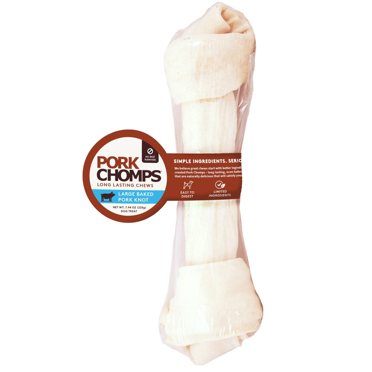 Pork Chomps - 11-12" Baked Knot - 1 Count