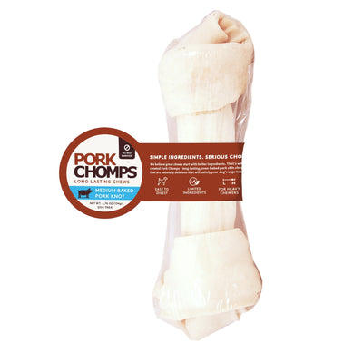 Pork Chomps - 8-9" Baked Knot - 1 Count